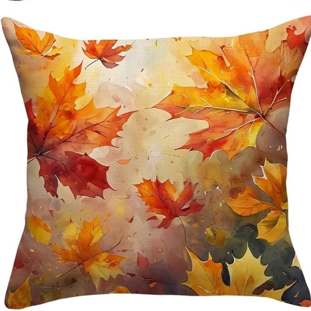 Set of Two Fall Pillow Covers NWOT